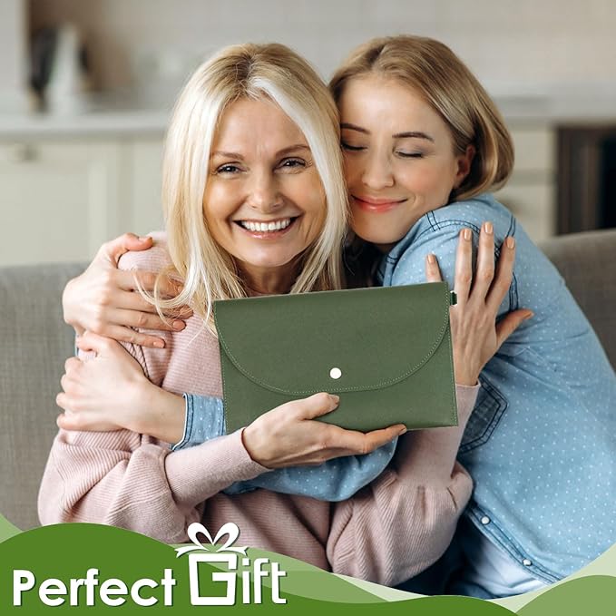Interchangeable Circular Knitting Needles Set Premium Aluminum Knitting Kit 13 Pairs of 4 Inch with 4 Cables, Accessories and Storage Bag Green