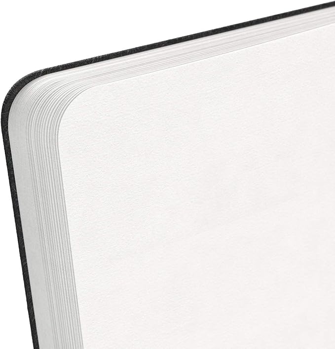 ARTEZA Small Hardcover Sketch Book 5.1x8.3 Drawing Pad 3 Pack 100 Sheets Sketch Pads for Drawing for Adults & Teens
