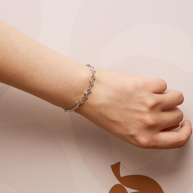 Kyutong 13 Feet Stainless Steel Chains for Jewelry Making Lovely Dolphins Link Chain Roll with Lobster Clasps and Jump Rings for Jewelry Crafts DIY