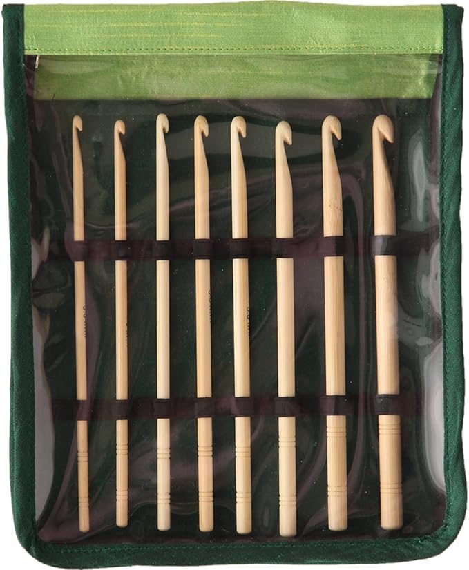 Knitter's Pride KP900585 Bamboo Single Ended Crochet Hook Set