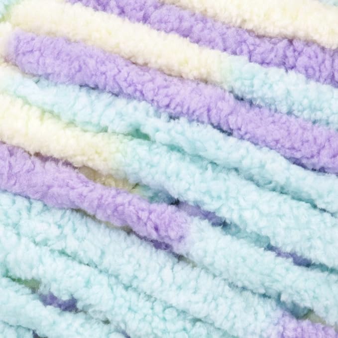 Bernat BABY BLANKET BB Easter Egg Yarn - 1 Pack of 10.5oz/300g - Polyester - #6 Super Bulky - 220 Yards - Knitting/Crochet