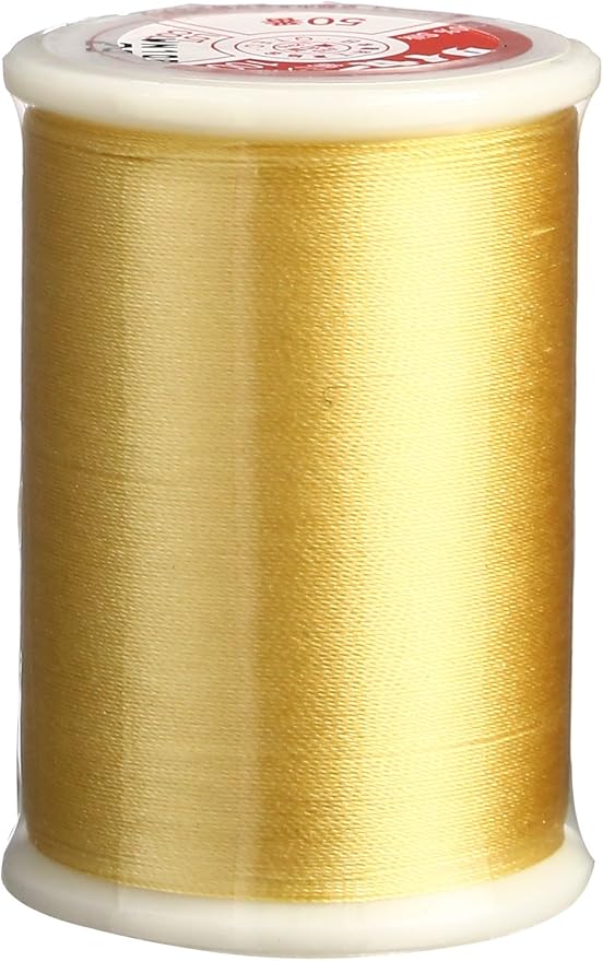 Superior Threads Tire Silk #50 3-Ply 50-Weight High Sheen Silk Embroidery Quilting Sewing Thread - 109 Yard Spool (#029 Honeysuckle)