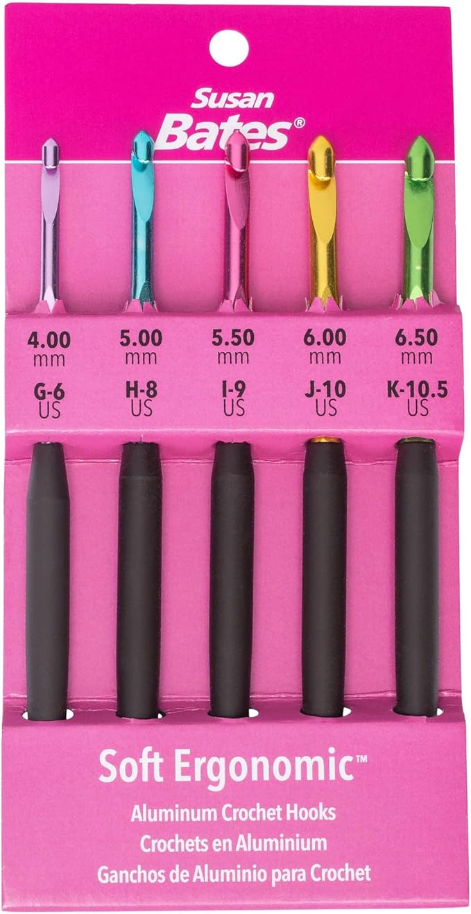 Susan Bates Soft Ergonomic Set G,H,I,J,K