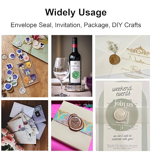 250pcs Wax Seal Beads Dark Green, Andotopee Premium Sealing Wax Beads for Stamp Seals, Octagon Seal Stamp Pellets Refill Pack for Wedding Invitation, Letter Envelope, Scrapbook DIY Crafts