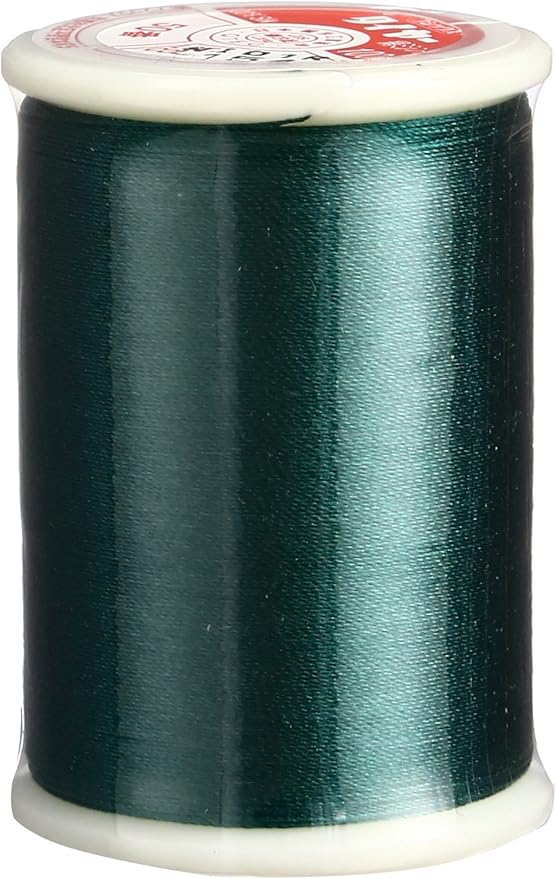Superior Threads Tire Silk #50 3-Ply 50-Weight High Sheen Silk Embroidery Quilting Sewing Thread - 109 Yard Spool (#154 Blue Forest)