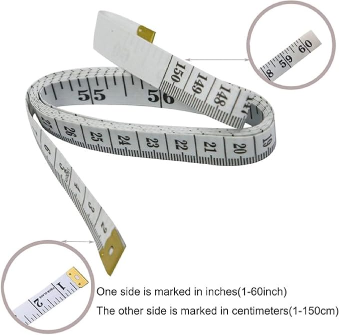 Gutermann Sew-All Thread (500m/547yd Each), 3-Pack Bundle with Bella's Crafts Soft Tape Measure (Mist Grey - 102)