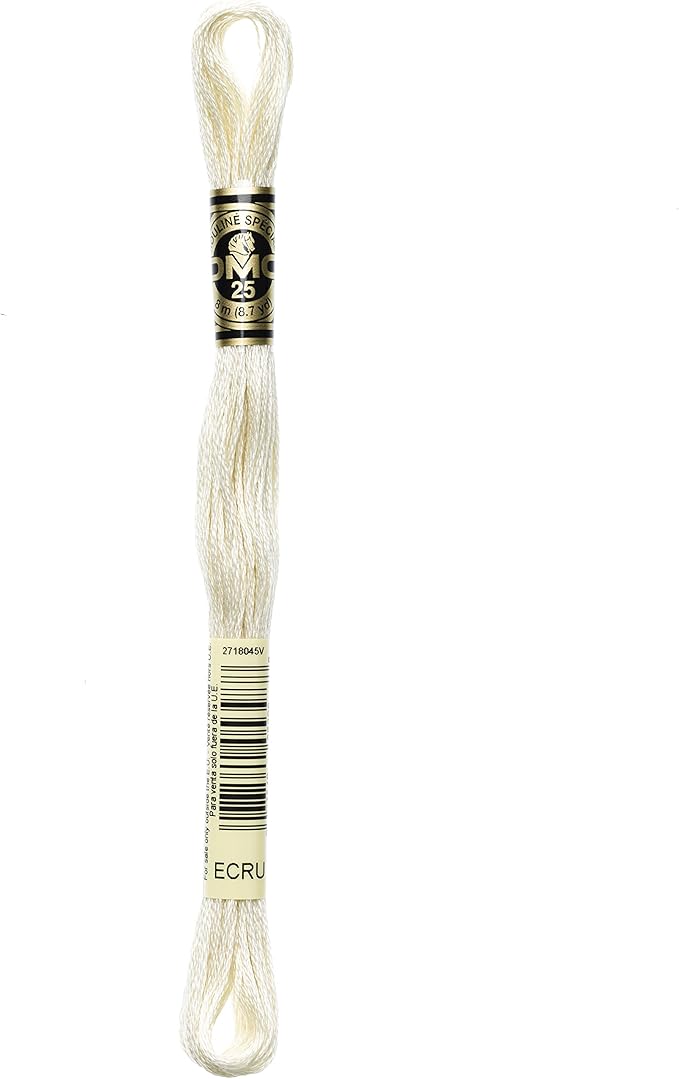 DMC 6-Strand Embroidery Cotton 8.7yd - Ecru