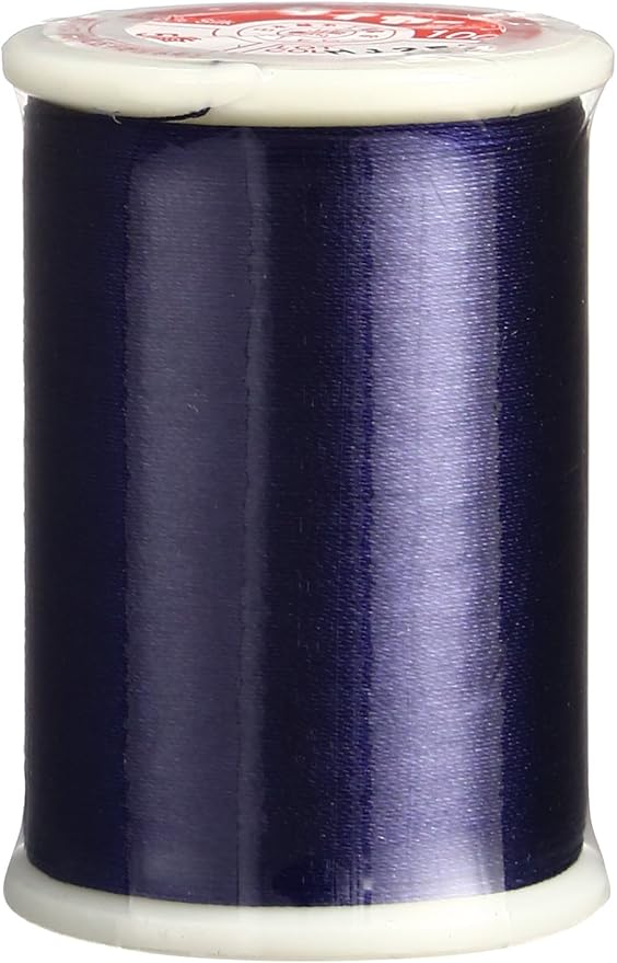 Superior Threads Tire Silk #50 3-Ply 50-Weight High Sheen Silk Embroidery Quilting Sewing Thread - 109 Yard Spool (#093 Deep Blue)