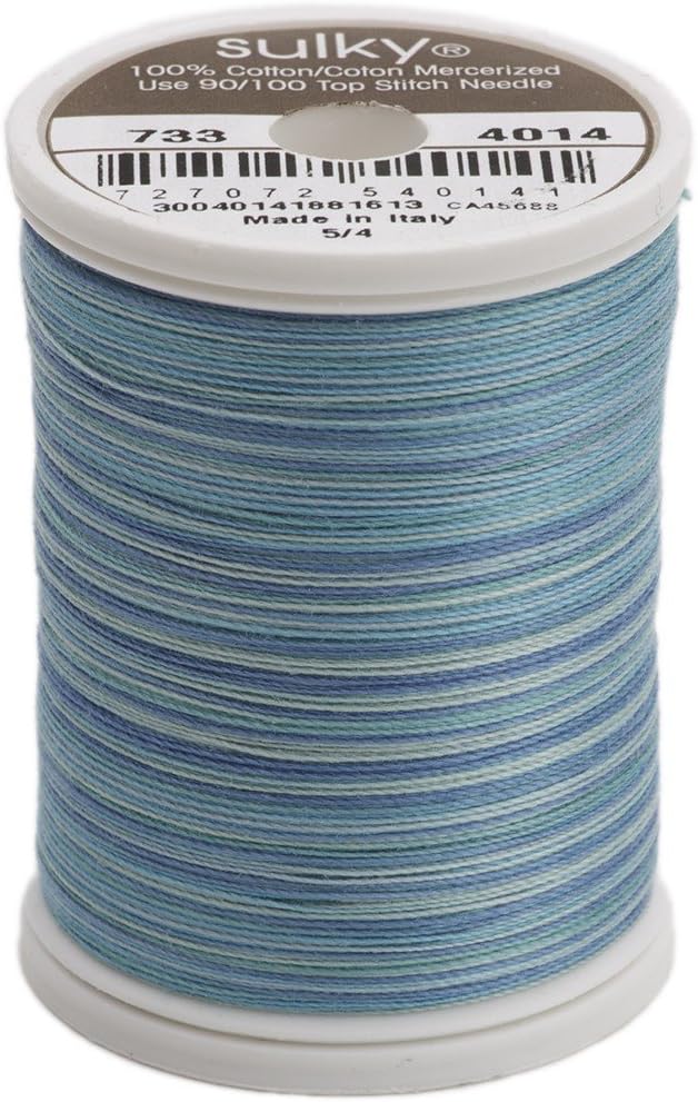 Sulky Blendables Thread for Sewing, 500-Yard, Ocean Blue