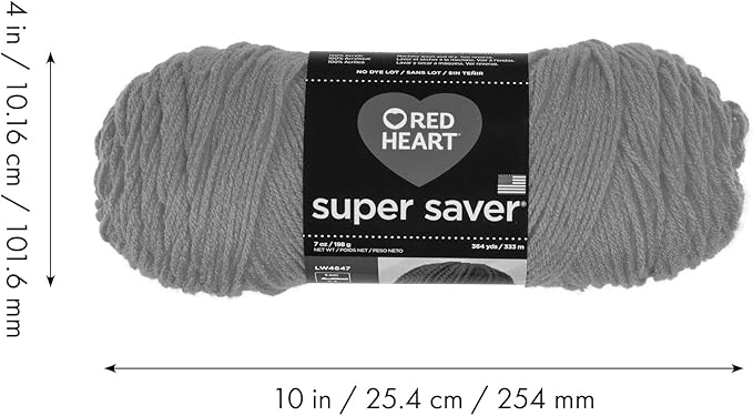 Red Heart Super Saver Yarn, 3 Pack, Day Glow 3 Count