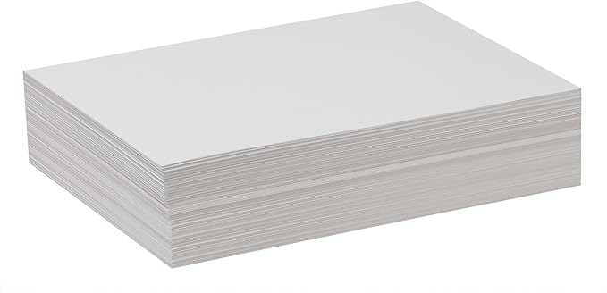 Pacon Drawing Paper, White, Standard Weight, 18" x 24", 500 Sheets