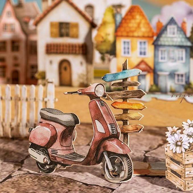 120 Pieces Exquisite Cottage Vintage Sticker Set for Scrapbooking, Junk Journal Supplies, Planner, Bujo, Collage, DIY Crafts Arts (6 Pack)