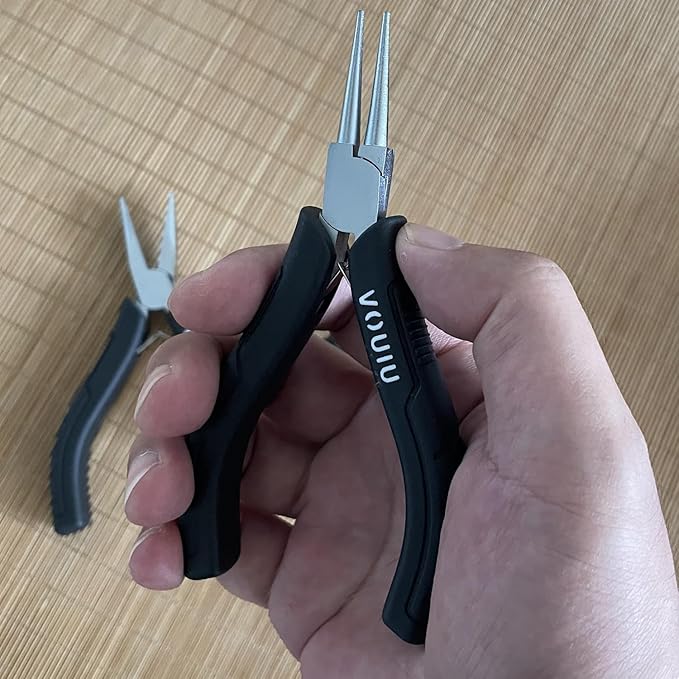 vouiu 3-piece jewelry pliers set jewelry making tools