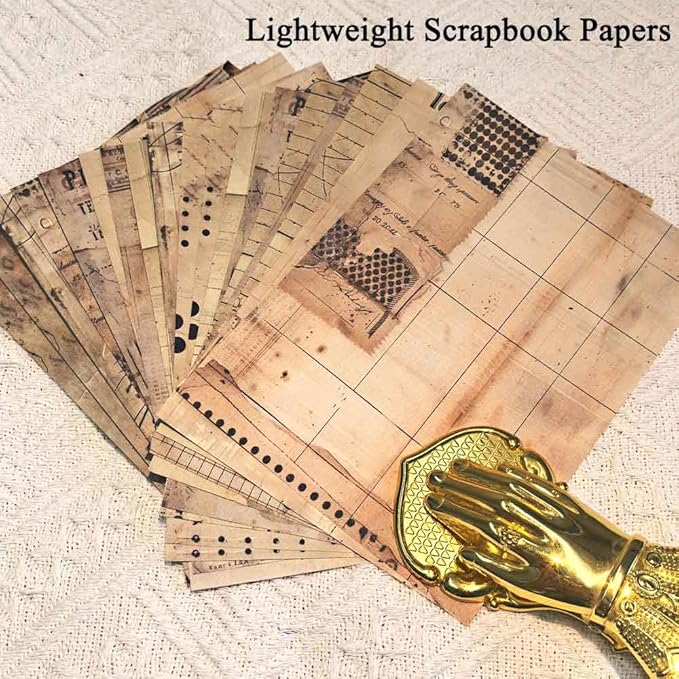 Vilikya 90Pcs Tag Label Scrapbook Stickers for Junk Journal Ephemera, PET Number Sticker for Journaling Kit, Vintage Scrapbooking Paper for Decoupage, Collage Cards Frame Stickers for Bullet Journal
