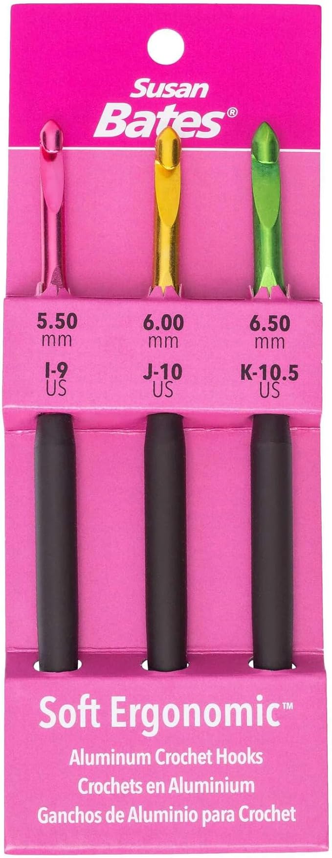 Susan Bates Soft Ergonomic Set I,J,K