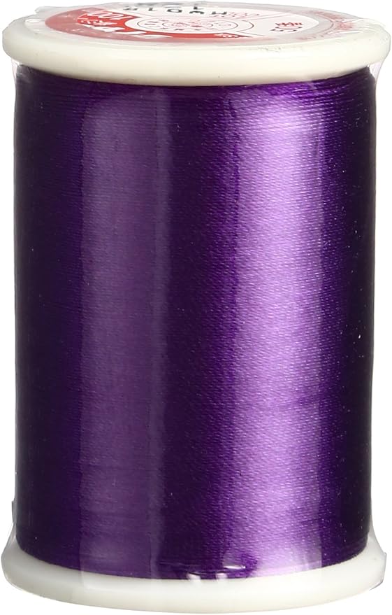 Superior Threads Tire Silk #50 3-Ply 50-Weight High Sheen Silk Embroidery Quilting Sewing Thread - 109 Yard Spool (#128 Bright Lavender)