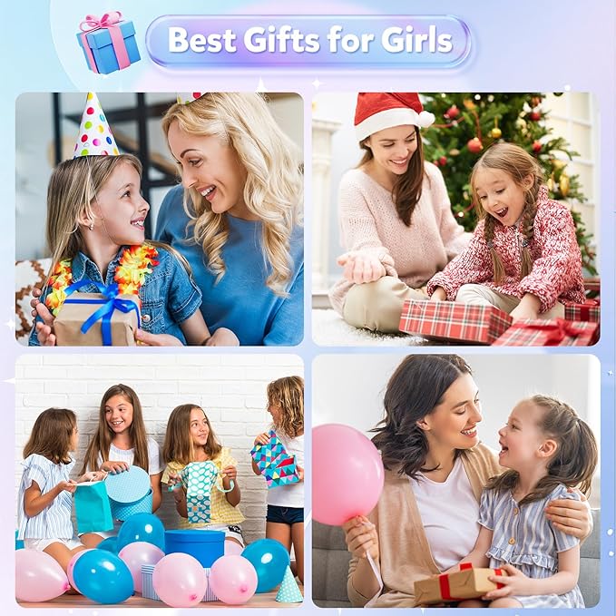 ZOOI Bracelet Making Kit for Girls, Friendship Charm Bracelet Making Kit, Arts and Crafts for Kids Girls Ages 8-12, Girl Toys Age 6-8, Jewelry Making Kit, Crafts Gifts for 6-12 Year Old Girl