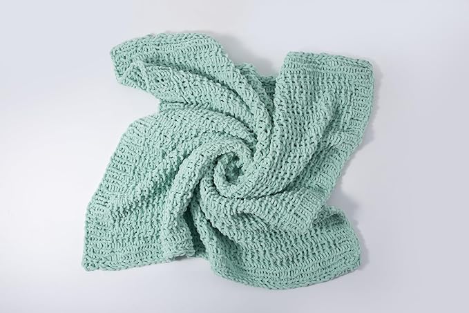 3PCS 3.5oz Chenille Yarn for Blankets Amigurumi: Soft Velvet Baby Yarn Blanket Knitting and Crocheting Bulky 5# Yarn 3 Skeins of 100g (Coconut Milk)