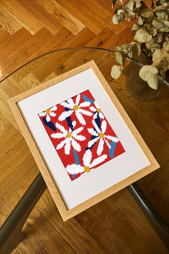 DMC Tapestry kit - Abstract Flowers