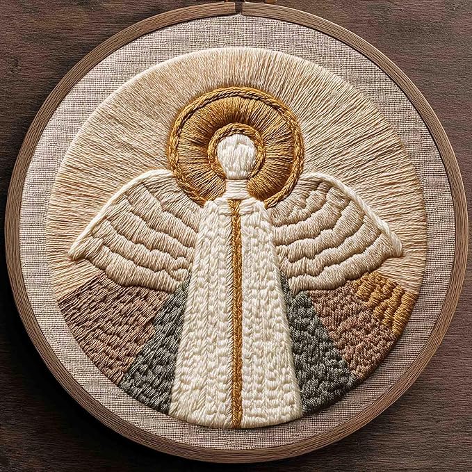 REEWISLY 4set Christmas Embroidery Kit for Adults Beginners, 4 Nativity Scenes with 2 Hoops, Counted Cross Stitch Kits with Floss & Needles, Beginner Embroidery Starter Kit for Handmade Holiday Decor