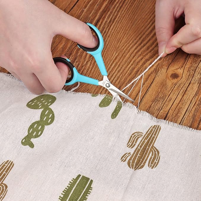Premium sewing Scissors Bundle, Perfect Sewing Partners, Sharp and Durable, Comfortable Handle, Contains 9”Fabric scissors, 5”Detail Shear, 3.9”Embroidery Scissors, 4.8”Thread Snips