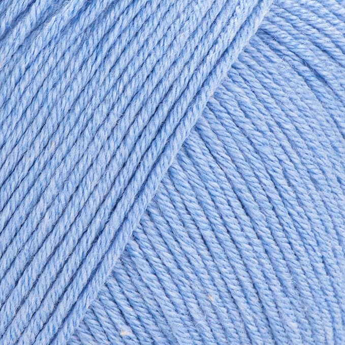 YarnArt Baby Cotton Yarn 4-Pack โ Soft Knitting Yarn for Baby & Summer, 50% Cotton 50% Acrylic, 1.76 Oz Each, 180.44 Yds/Skein โ Ideal for Amigurumi & Crochet Projects (448)