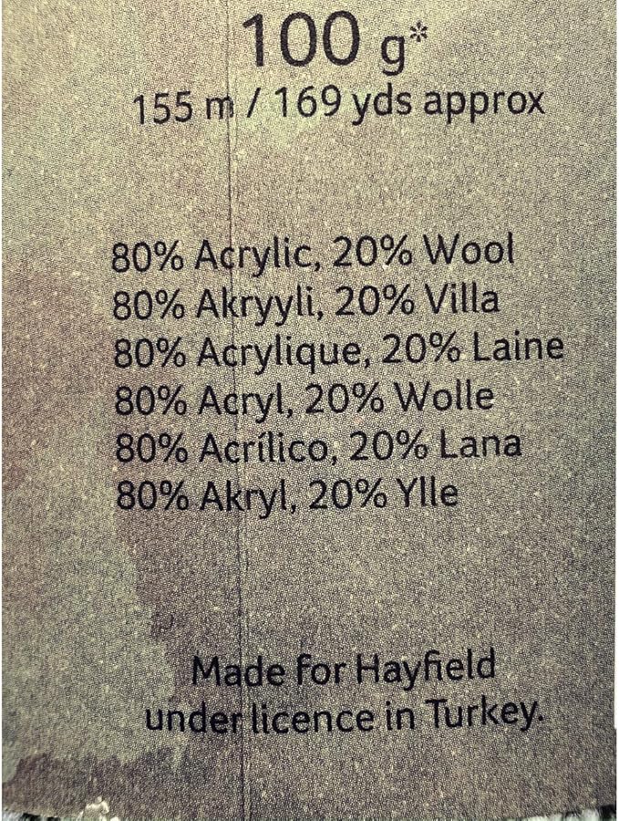 Sirdar Hayfield Spirit Chunky, Zest (400), 100g, F257-0400