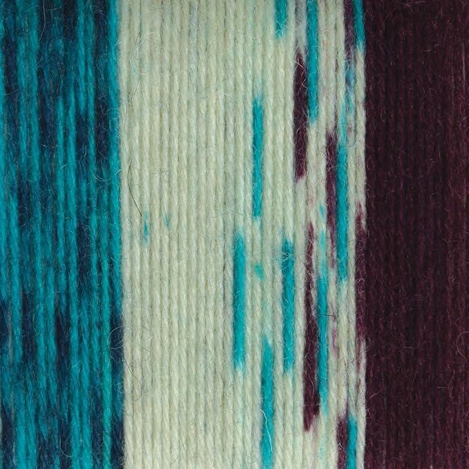 Patons Kroy Socks Yarn - (1) Gauge - 1.75 oz - Blue Raspberry Blue Raspberry -