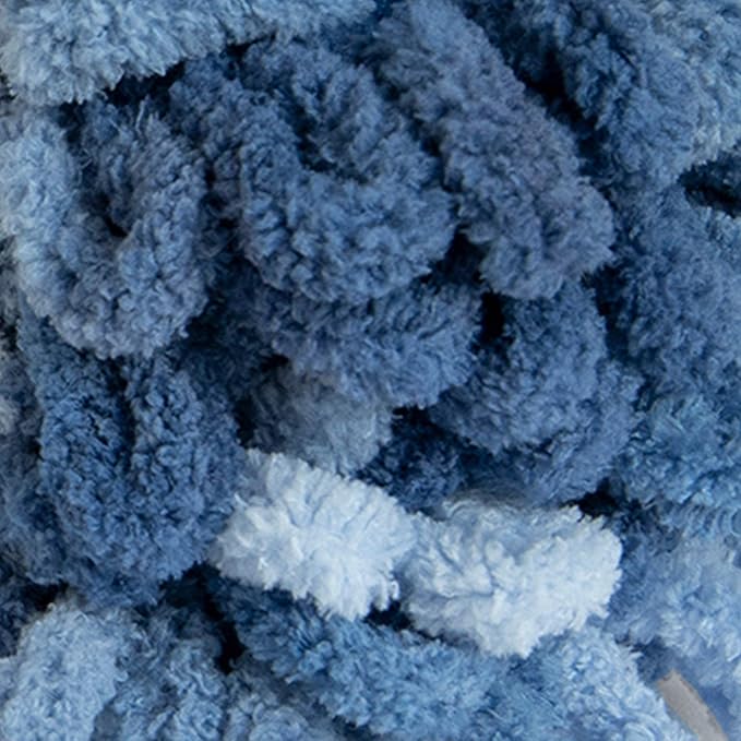 Bernat Alize Blanket-EZ Yarn, Denim Blues