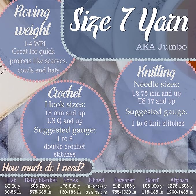 JubileeYarn Fun Finger Gradient Loops Yarn - 100g/Skein Jumbo Polyester - Spes - 4 Skeins
