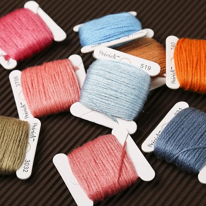 Peirich Friendship Bracelet Making Beads Kit, Letter Beads,22 Multi-Color Embroidery Floss Over 1900 pcs A-Z Alphabet Beads Beads Bracelets String Kit for Jewelry Making Christmas Birthday Gifts