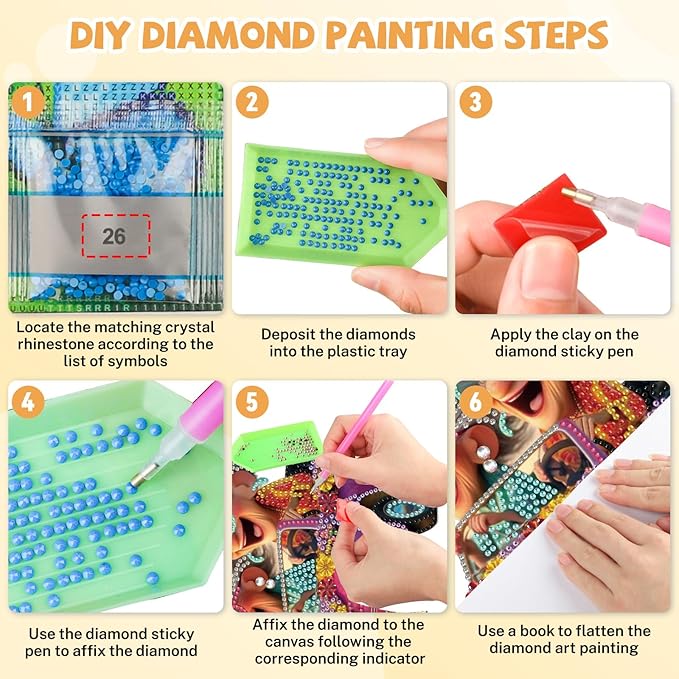 Funny Diamond Art Hanging Kits for Adults, Diamond Art Suncatchers Fun Senior Ladies, 5D Special Shape Diamond Painting Pendant Window Ornament Gifts for Home Wall Door Garden Decor