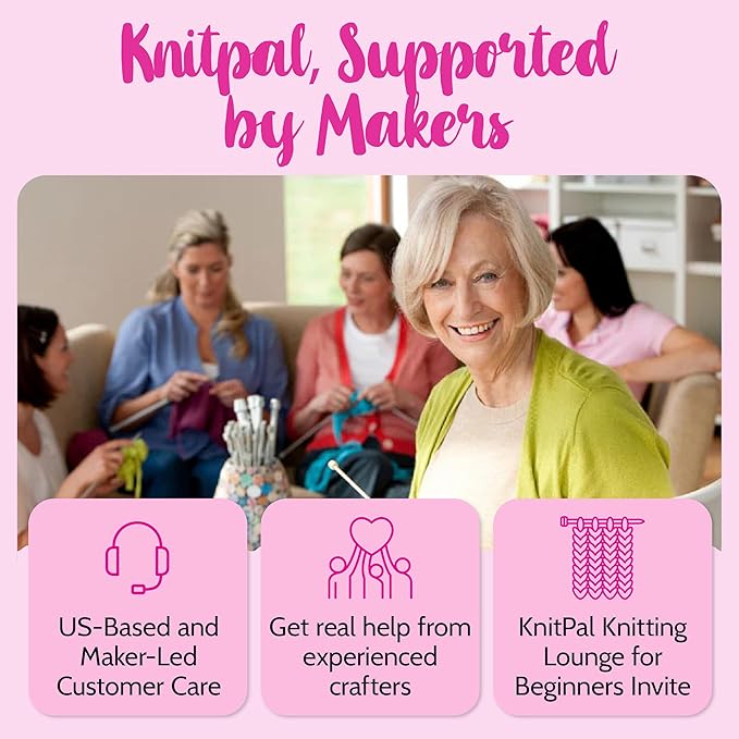 KnitPal Crochet Weekend Wrap Kit for Confident Beginners – All-in-One Crochet Kit with Cotton Blend Yarn, Hook, Pattern & Video Tutorials (Pearl White)