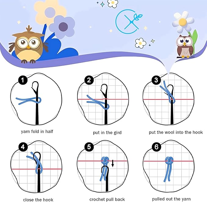 Cozykeke Snowman Latch Hook Kit,DIY Pillow Cover Cushion Craft Kits with Pre-Printed Canvas for Adults and Beginners, Suitable for Home Decor and Festival Gift 17 * 17in (BX51)