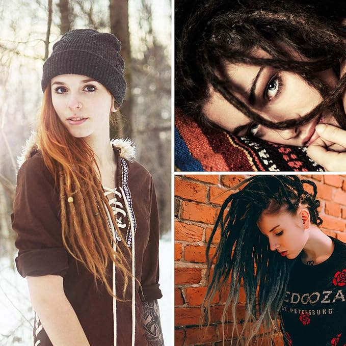Crochet Hook Hair Tool, Needle Hooks Dreadlock Kit for Braid Dreadlocks