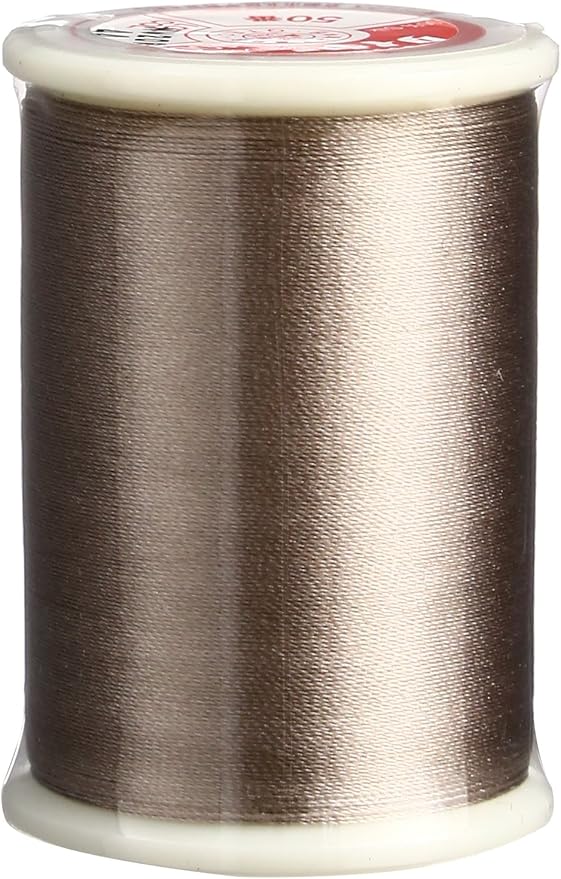 Superior Threads Tire Silk #50 3-Ply 50-Weight High Sheen Silk Embroidery Quilting Sewing Thread - 109 Yard Spool (#044 Silver Mink)