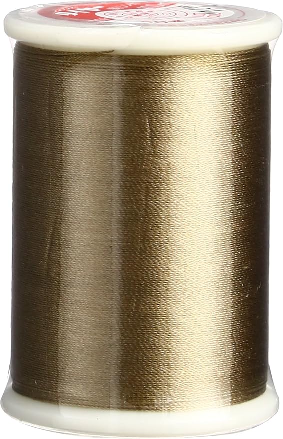 Superior Threads Tire Silk #50 3-Ply 50-Weight High Sheen Silk Embroidery Quilting Sewing Thread - 109 Yard Spool (#124 Umber)