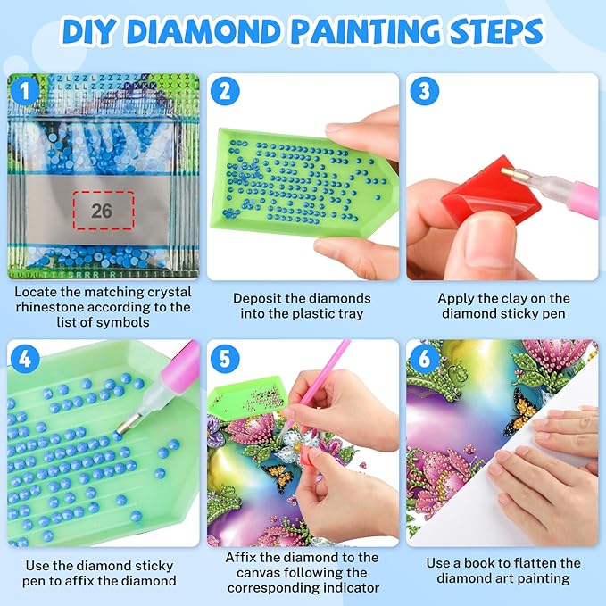 Heart-Shaped Flower Diamond Art Hanging Kits for Adults, Diamond Art Suncatchers Flower, 5D Special Shape Diamond Painting Pendant Window Ornament Gifts for Home Door Wall Garden Decor