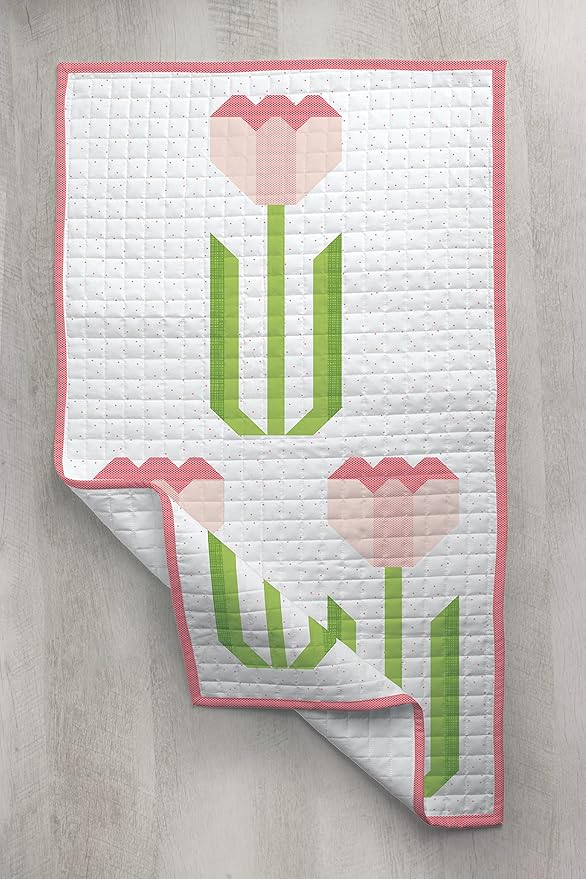 Riley Blake Quilt Project of The Month Kit: Easy DIY Designs for Every Season, for Quilting, Apparel, Crafting, and Home Decor (Door Banner - May)