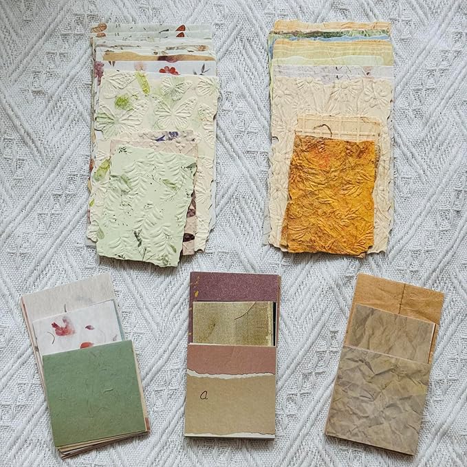 276pcs Vintage Scrapbooking Paper Kit, Scrapbook Supplies Aesthetic Paper Flower Stickers for Junk Journal Diary Journal Embellishment Supplies DIY Craft