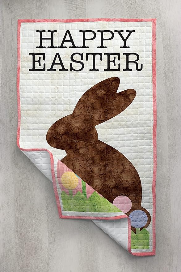 Riley Blake Quilt Project of The Month Kit: Easy DIY Designs for Every Season, for Quilting, Apparel, Crafting, and Home Decor (Door Banner - April)
