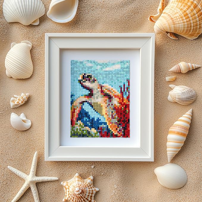 LuwoArte 15 Pack Diamond Painting Kits for Adults – Beach, Summer Vibes & the Sea Breeze – Full Drill DIY Paint Gem Art for Adults – Brilliant 5D Diamond Painting Kit – Relaxing Craft for Wall Décor