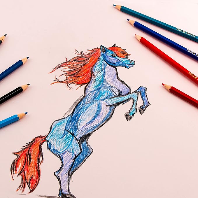 Pentel Arts Colored Pencils, Assorted Colors, Set of 12 (Pack of 2)