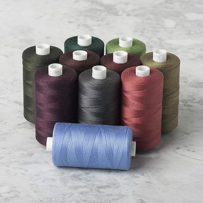 connecting threads 100% cotton thread sets - 1200 yard spools (set of 10 - countryside)