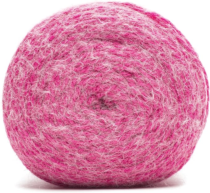 Caron Colorama Halo Striped - 2 Pack of 481 Yards/8 oz Hot Pink 71% Acrylic 18% Nylon 11% Polyester Yarn