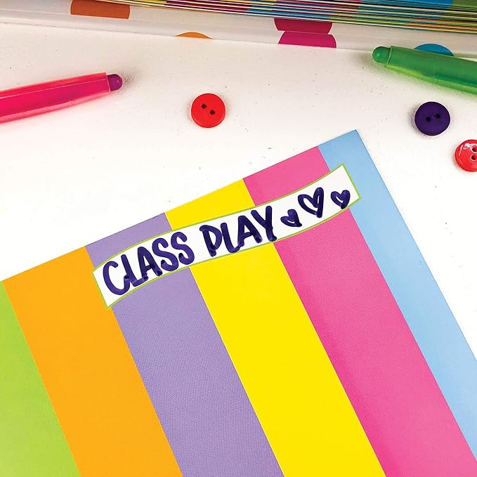 Denise Albright School Memory Scrapbook (3 Sets) Refill Extra Pockets and Photo Pages Kits for Class Keeper® Memory Keepsake Book for Girls and Boys