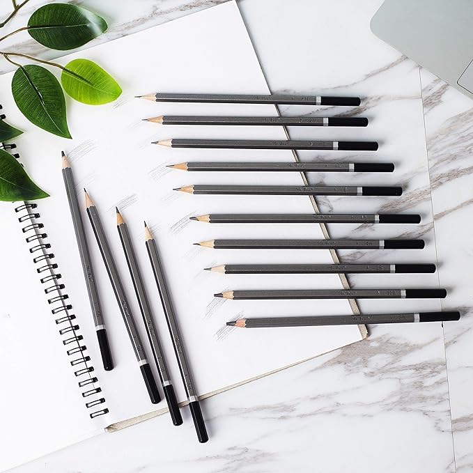 Mr. Pen- Sketch Pencils for Drawing, 14 Pack, Graphite Pencils for Drawing Pencils
