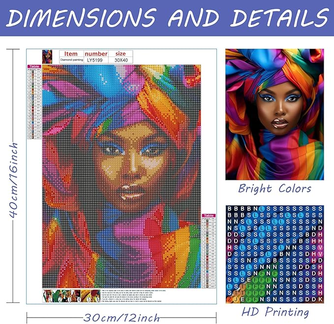 SKRYUIE DIY 5D Diamond Art Painting by Numbers Kits Animal, Diamond Art Elk Crystal Embroidery Cross Stitch Art Craft Wall Sticker Decoration Wall Decoration 30x40cm(12x16in)