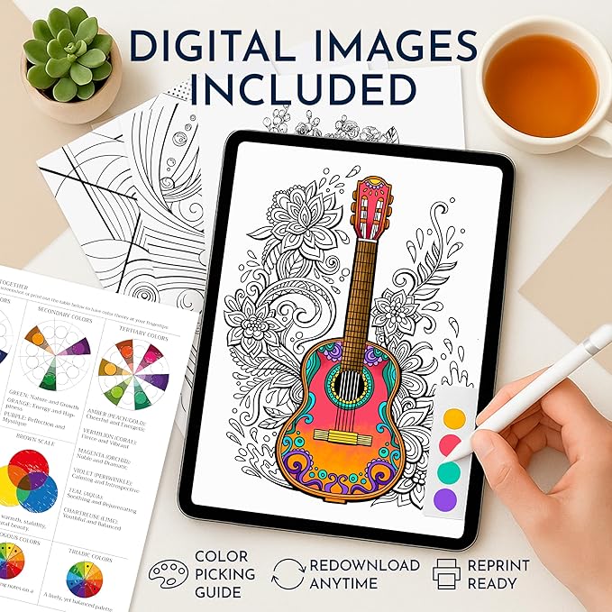 Adult Coloring Book for Women – Expressive Coloring Book with 32 Inspiring Reflection Prompts – Coloring Books for Adults Relaxation, 140gsm Paper, 8.5x11, Single-Sided, Perforated, Relaxation Gifts