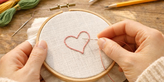 Embroidery for Absolute Beginners: Start in 30 Minutes (No Fancy Supplies Needed)